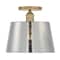 Nuvo Fixture, Semi Flush, 1-Lght, Incandescent, 100W, 120V, A19, Medium Bse, Length: 10 60/7324 - alternate 4